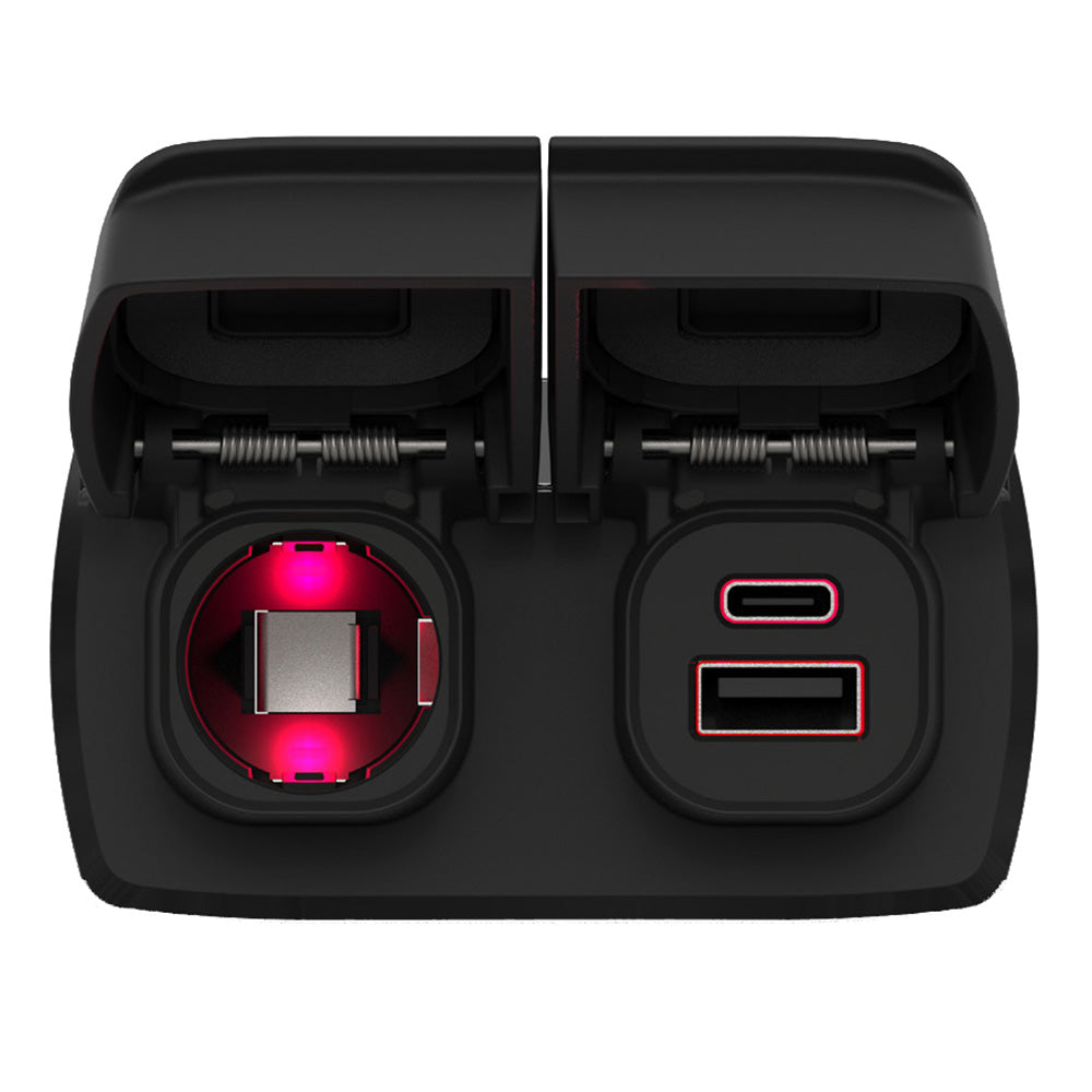 Scanstrut Flip Pro Duo - USB-A USB-C w/12V Power Socket [SC-MULTI-F2]