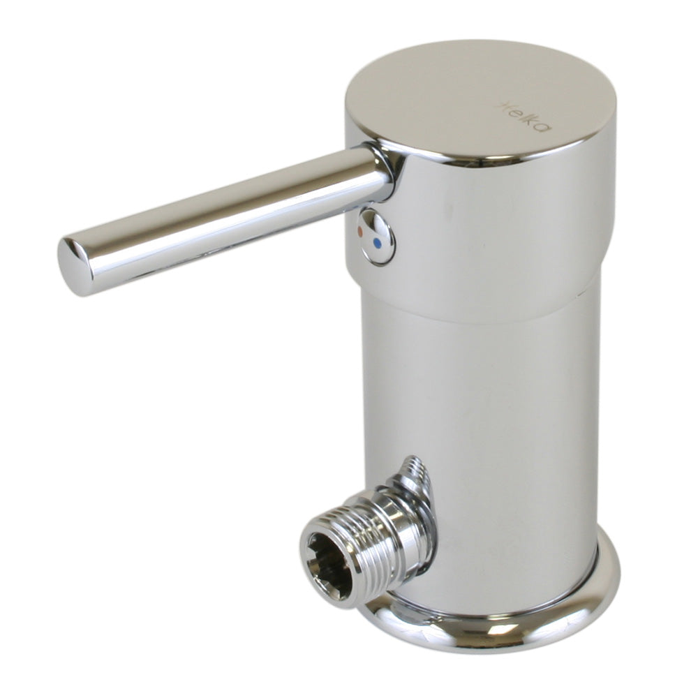 Scandvik Minimalistic Compact Single Level Mixer - Deck Mount - 3/8" 1/2" Fittings [16201]