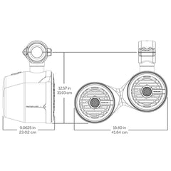 Roswell R1 6.5" x 6.5" Vamp Spin Tower Speakers - Black - 160W RMS  320W Peak Power [C920-1821]