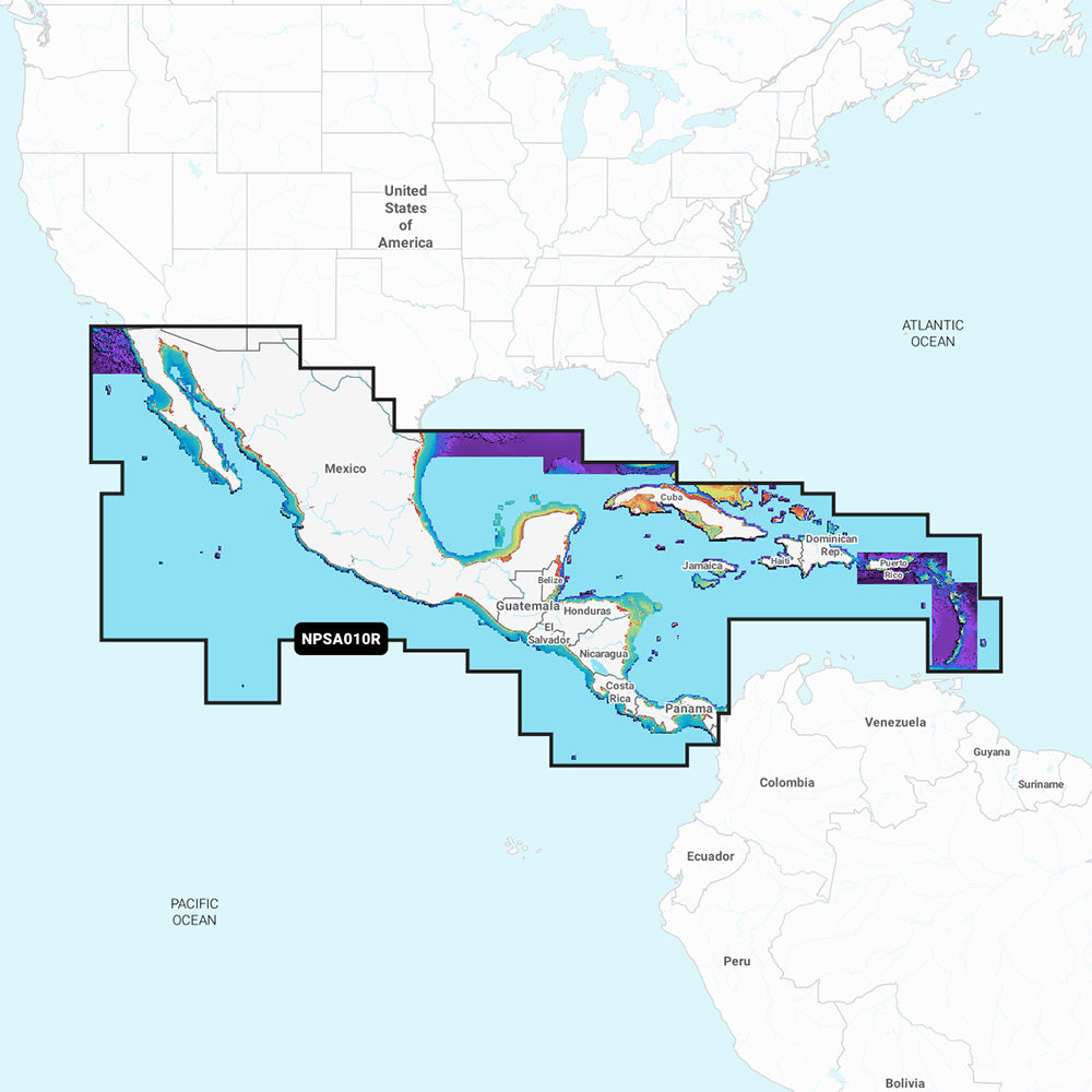 Navionics Platinum+ NPSA010R - Central America Caribbean [010-C1459-40]