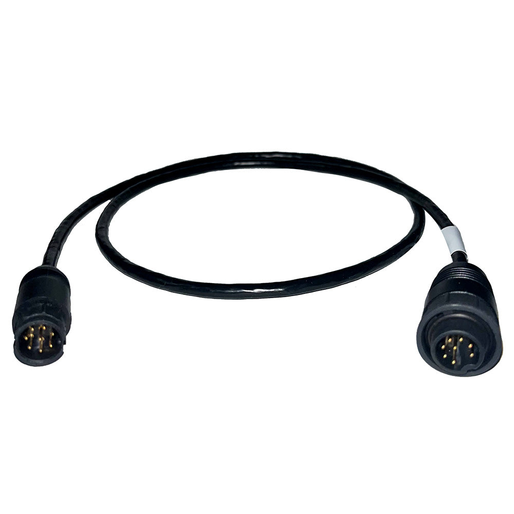 Echonautics 1M Adapter Cable w/Male 8-Pin Black Box Connector f/Echonautics 300W, 600W 1kW Transducers [CBCCMS0501]