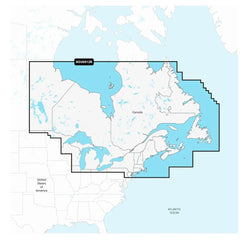 Garmin Navionics+ NSUS012R Canada, East Great Lakes [010-C1484-20]