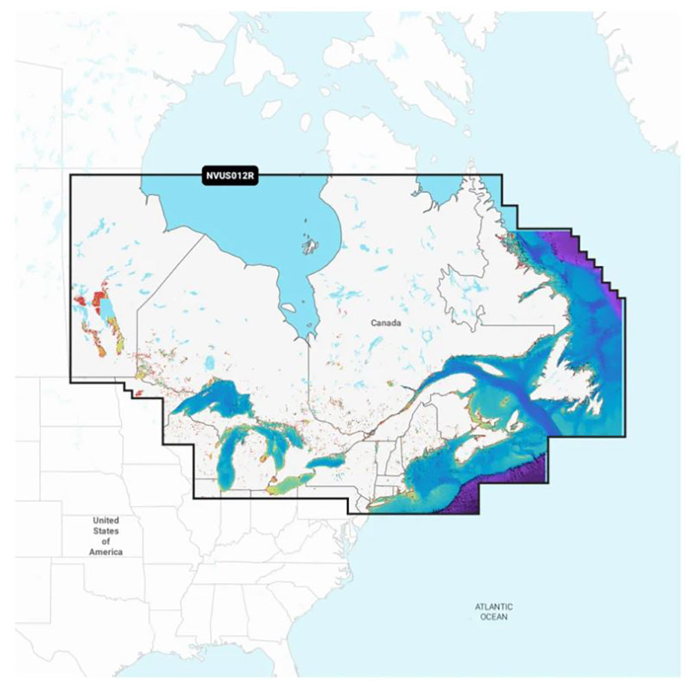 Garmin Navionics Vision+ NVUS012R Canada, East Great Lakes [010-C1484-00]