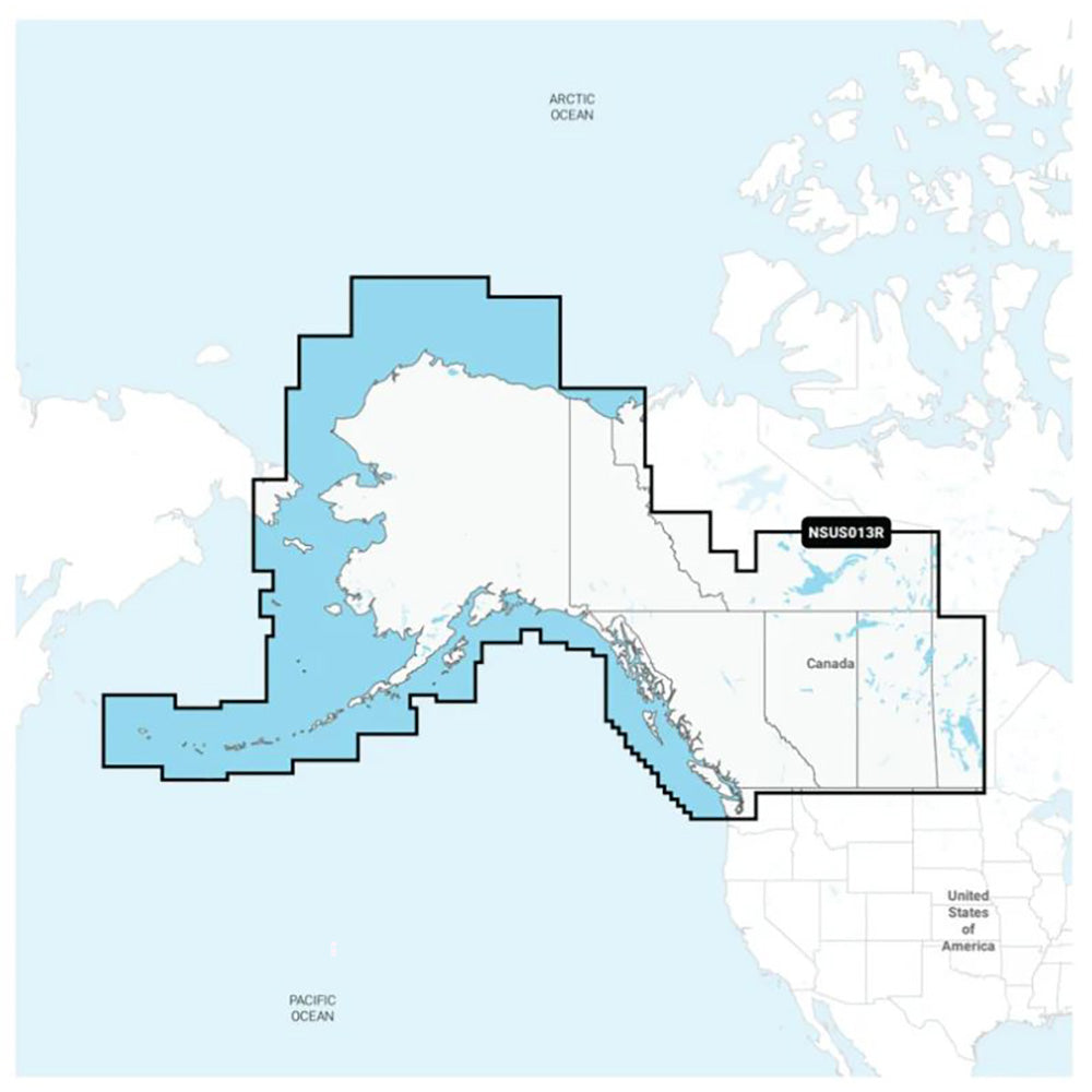 Garmin Navionics+ NSUS013R Canada, West Alaska [010-C1485-20]