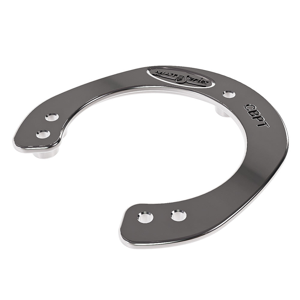 Mate Series Stainless Steel Rod Cup Holder Threaded Backing Plate [CBPT]