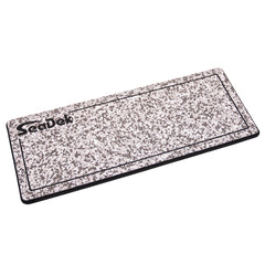 SeaDek 16 x 39" 20mm Dual Density Large Helm Pad w/SeaDek Logo - Brushed Texture - Snow Camo/Black (406.4mm x 990.6mm x 20mm) [37926-83699]