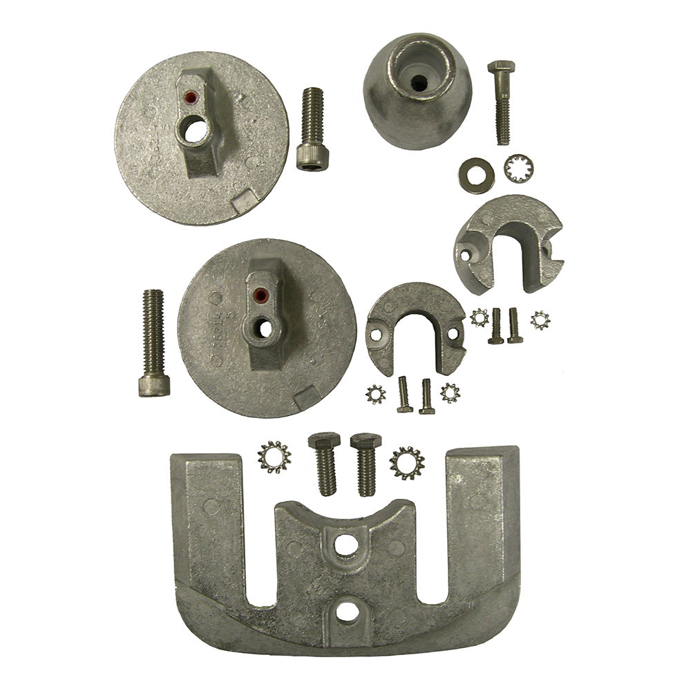 Performance Metals Mercruiser Bravo 3 (2004 Later) Complete Anode Kit - Aluminum [10165A]