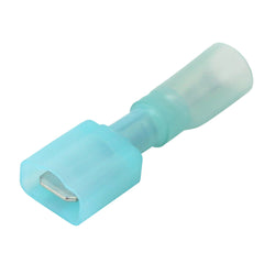 Pacer 16-14 AWG Fully-Insulated Male Disconnect Terminal - Blue - 100 Pack [TDE14-250FIM-100]