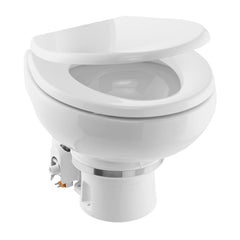 Dometic MasterFlush MF 7120 - White - Electric Macerating Toilet w/Orbit Base Slow Close Seat - Freshwater - 12V [9610007270]