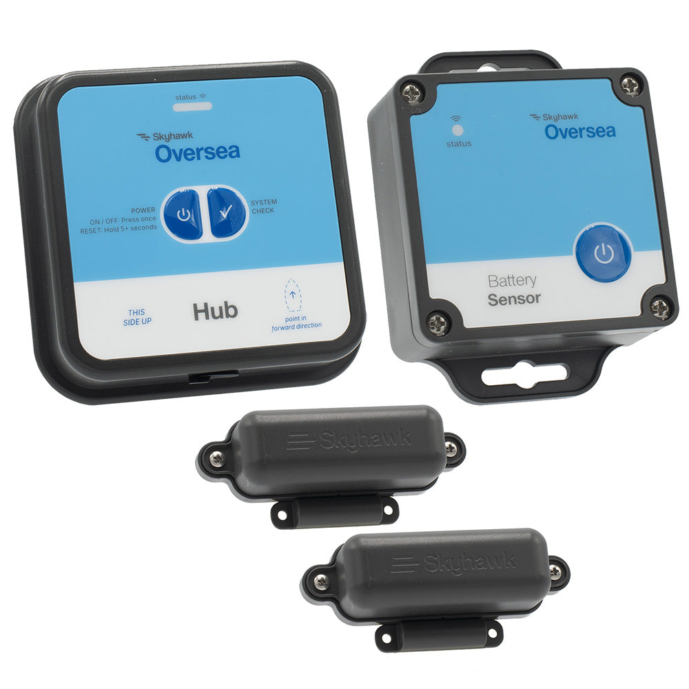 Skyhawk Oversea Pontoon Bundle Hub - 1 Oversea Hub, 1 Battery Sensor 2 Entry Sensors [OSKITPONTOON1]