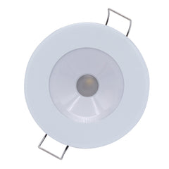 Lumitec Illusion Flush Mount LED Down Light - Spectrum RGBW - Cool White - White Housing [117127]