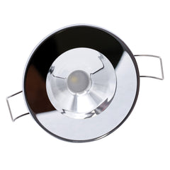 Lumitec Illusion Flush Mount LED Down Light - Spectrum RGBW - Warm White - Mirrored Housing [117145]