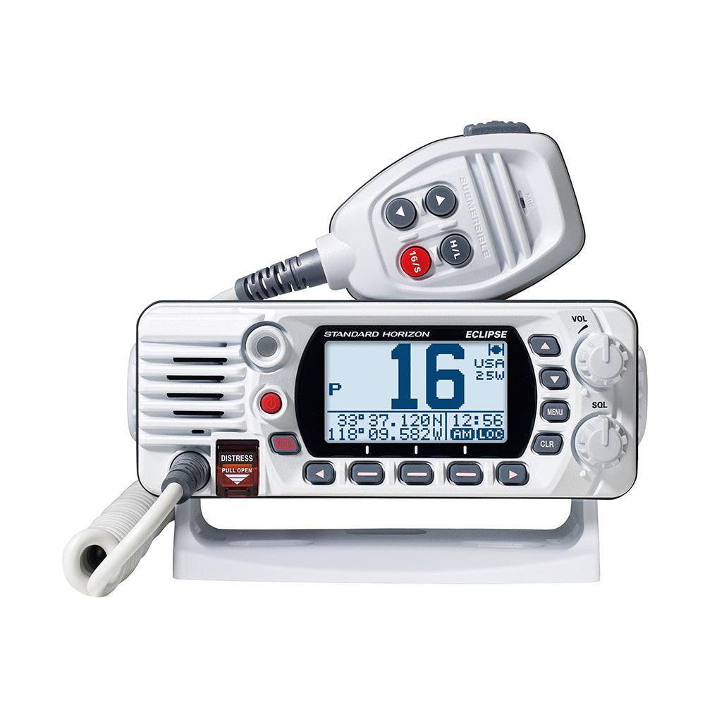 Standard Horizon GX1410GB Eclipse Series 25W Fixed Mount VHF/GPS - White [GX1410GW]