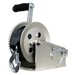 Powerwinch Utility Series Winch 1,800lb, 2 Speed, 8" Crank Arm - Zinc [21500-W-1800-8-Z-R]