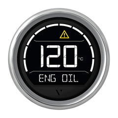 Veratron VL Digital 52 w/Round Chrome Bezel [B00205704]