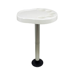 Springfield Party Platter Thread-Lock Surface Mount Table Package - White [1690901]