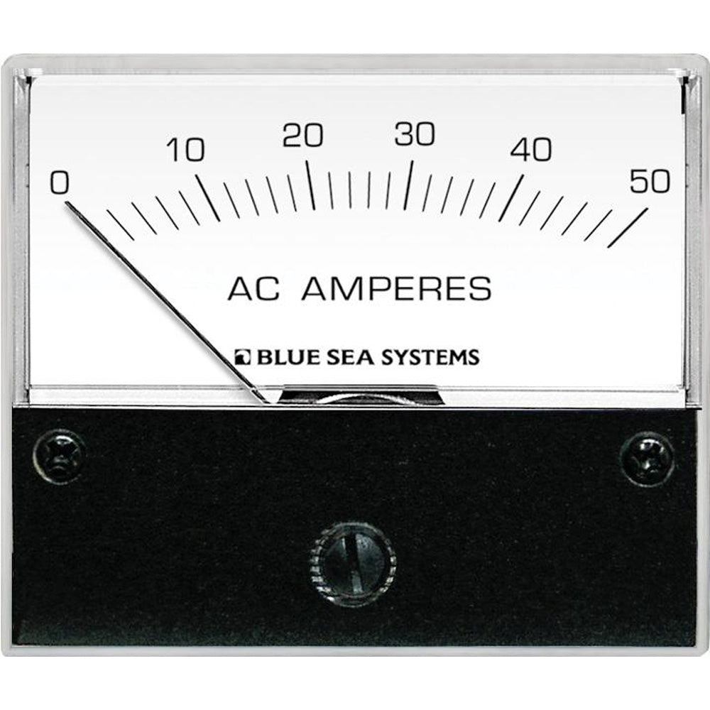 Blue Sea 9630 AC Analog Ammeter 0-50 Amperes AC [9630]