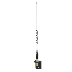 Shakespeare VHF 15in 5216 SS Black Whip Antenna - Bracket Included [5216]