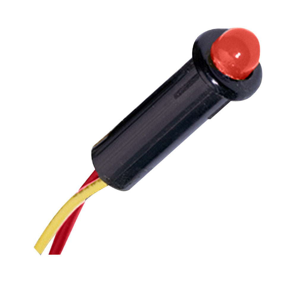 Paneltronics LED Indicator Light - Red - 120 VAC - 1/4" [048-011]