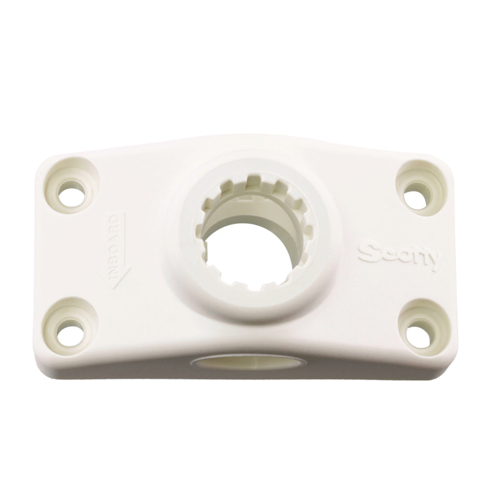 Scotty Combination Side / Deck Mount - White [241-WH]