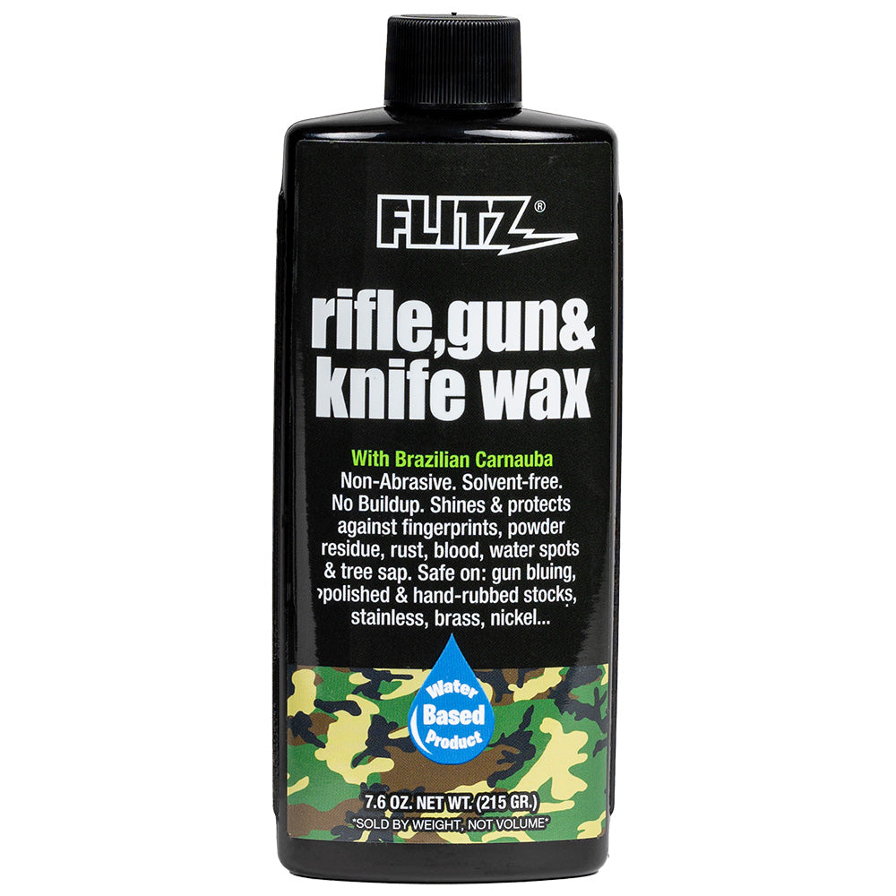 Flitz Rifle, Gun & Knife Wax - 7.6 oz. Bottle [GW 02785]