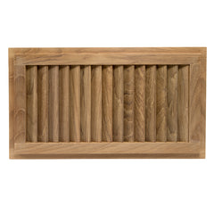 Whitecap Teak Louvered Insert - 16" x 9-1/8" x 3/4" [60710]