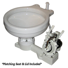 Raritan Fresh Head - Fresh Water Flush - Manual - Marine Size - Right Hand Operation [25M00]