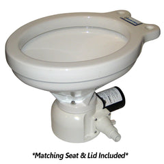 Raritan Sea Era Toilet - Household Style - Remote Intake Pump - Straight 90 Discharge - Smart Toilet Control - 12v [162HR012]