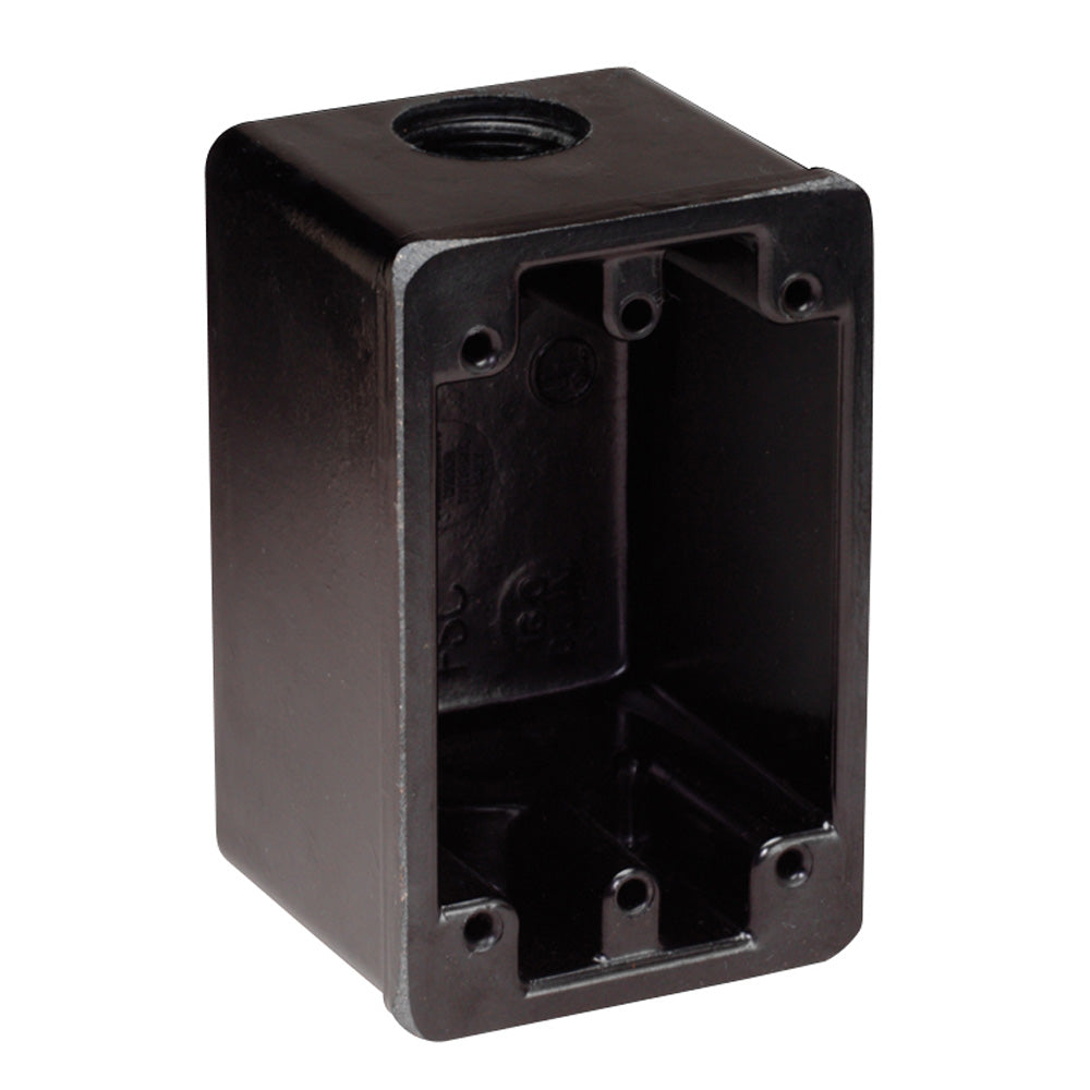 Marinco FS Box Black f/15A, 20A, 30A Receptacles [6080]