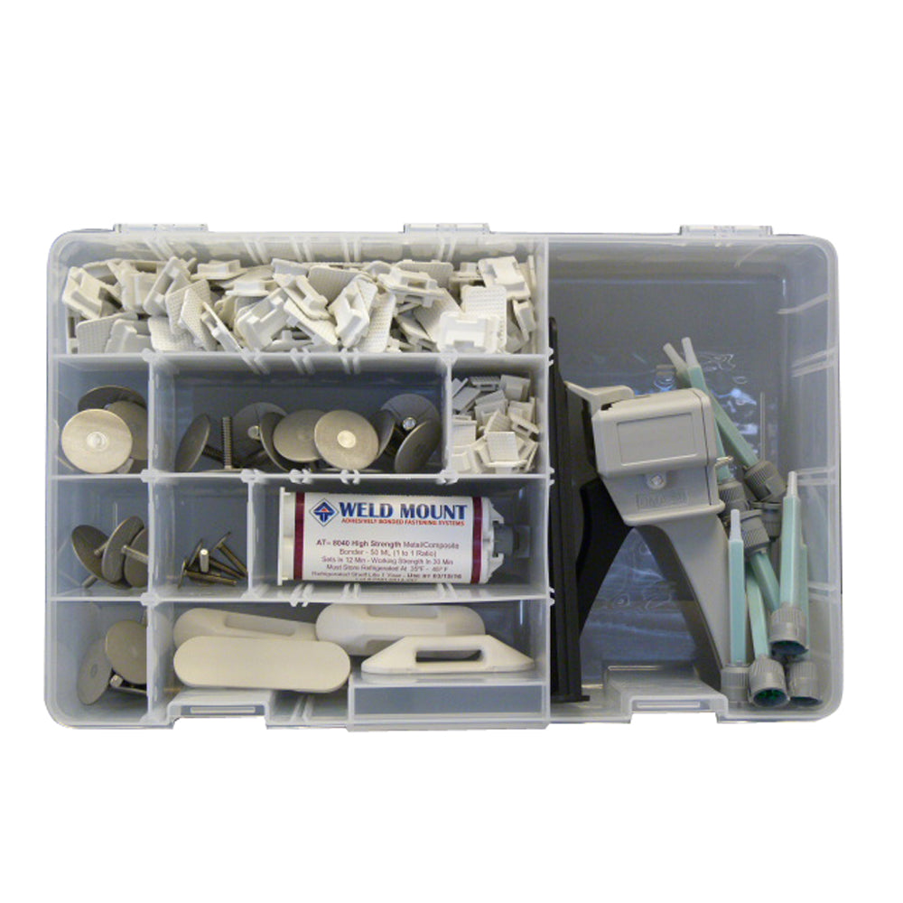 Weld Mount Executive Adhesive & Fastener Kit w/AT-8040 Adhesive [1001003]