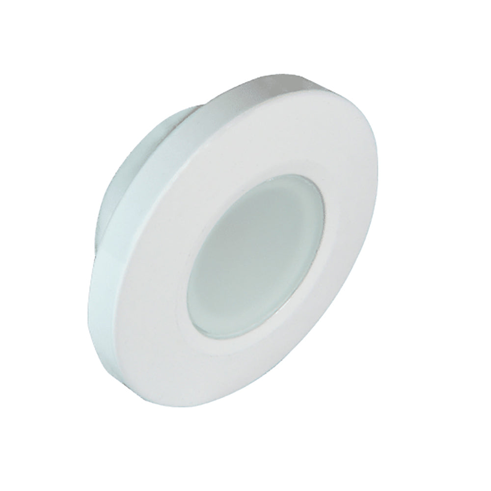 Lumitec Orbit Flush Mount Down Light - Blue Non-Dimming, Red Non-Dimming White Dimming w/White Housing [112528]