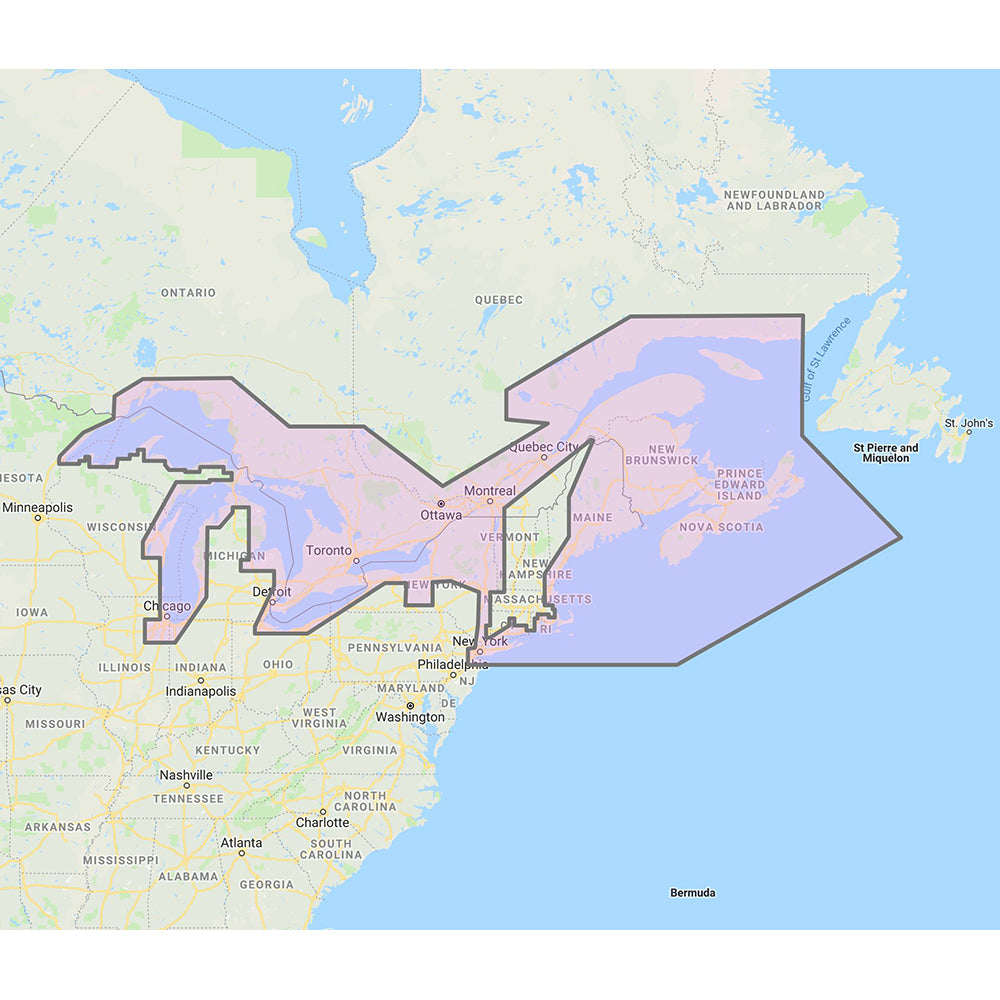 Furuno Great Lakes Maritimes Vector Charts - 3D Data Standard Resolution Satellite Photos - Unlock Code [MM3-VNA-026]