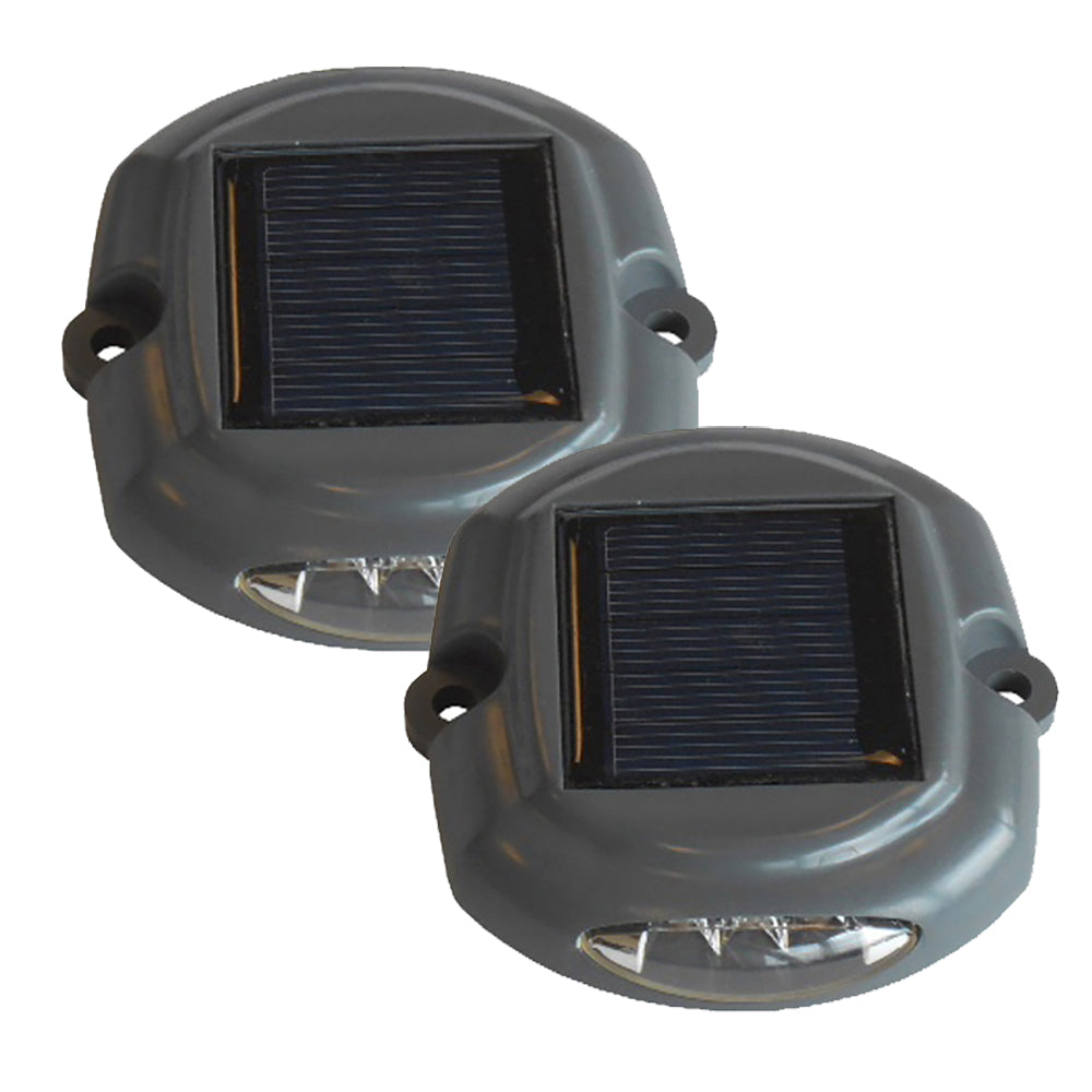 Dock Edge Docklite Solar Dock & Deck Light - 2-Pack [96-262-F]