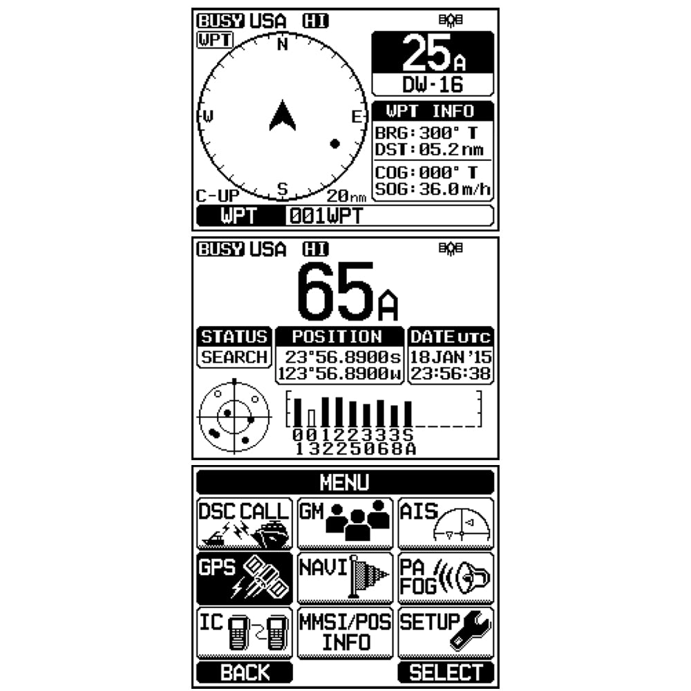 Standard Horizon Quantum GX6000 25W Commercial Grade Fixed Mount VHF w/NMEA 2000, Integrated AIS receiver, Speaker Mic [GX6000]