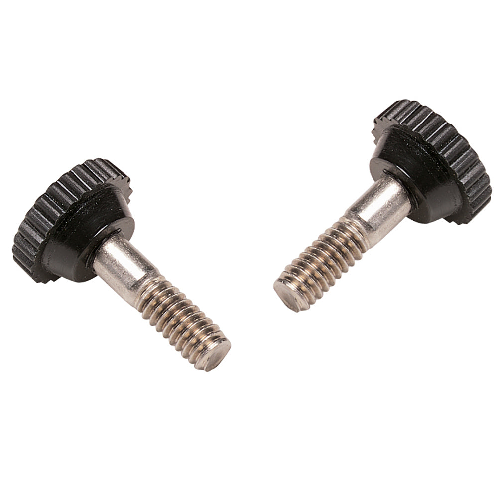 Taylor Made Bimini Hinge Thumb Screws Black - Pair [11736]