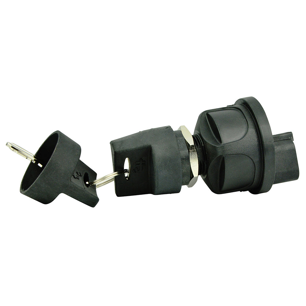 BEP 3-Position Sealed Nylon Ignition Switch - OFF/Ignition Accessory/Ignition Start [1001604]