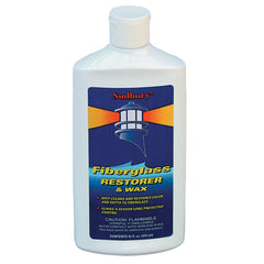 Sudbury One Step Fiberglass Restorer Wax - 16oz Liquid [413]