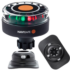 Navisafe Navilight Tricolor 2NM w/Navibolt Base RIB Mount - Black [342KIT2]