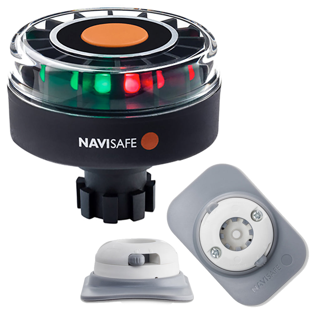 Navisafe Navilight Tricolor 2NM w/Navibolt Base RIB Mount - White [342KIT4]