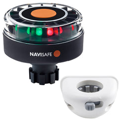 Navisafe Navilight Tricolor 2NM w/Navibolt Base Vertical Mount - White [342KIT6]