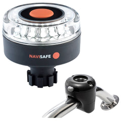 Navisafe Navilight 360 2NM w/Navibolt Base Rail Mount - Black [042KIT]