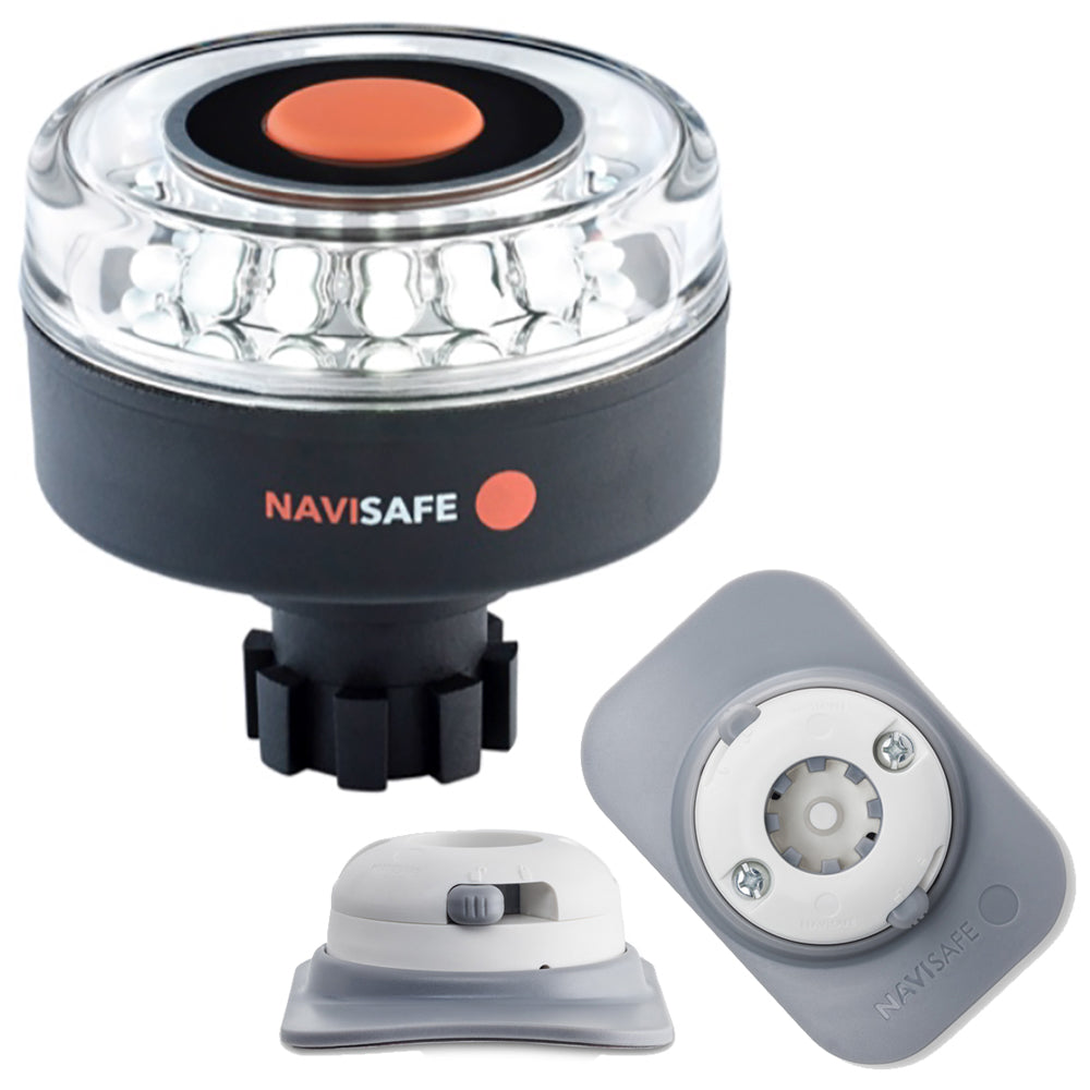 Navisafe Navilight 360 2NM w/Navibolt Base RIB Mount - White [042KIT4]