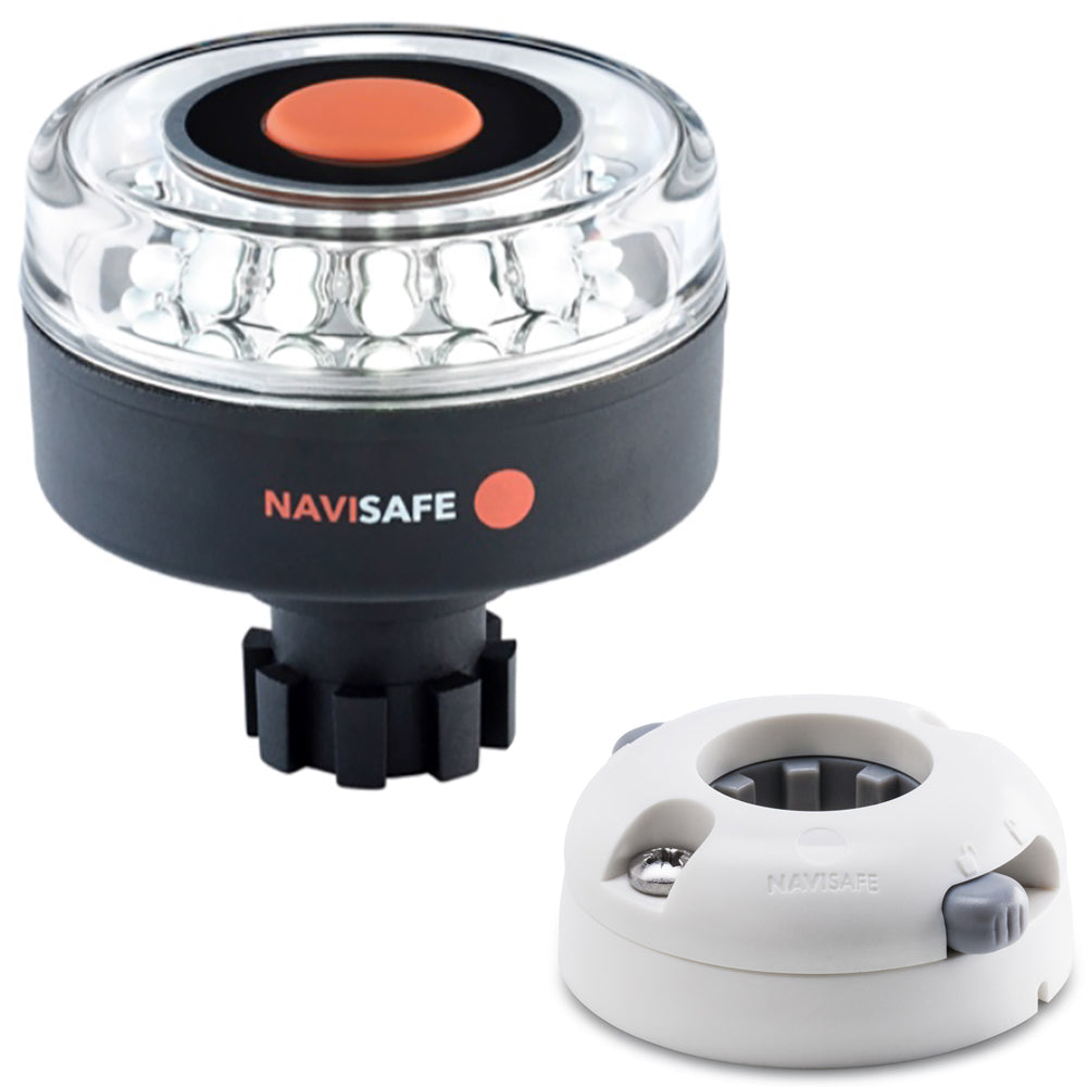 Navisafe Navilight 360 2NM w/Navibolt Base Horizontal Mount - White [042KIT5]