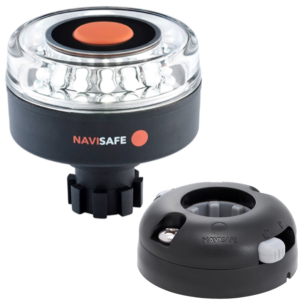 Navisafe Navilight 360 2NM w/Navibolt Base Horizontal Mount - Black [042KIT7]