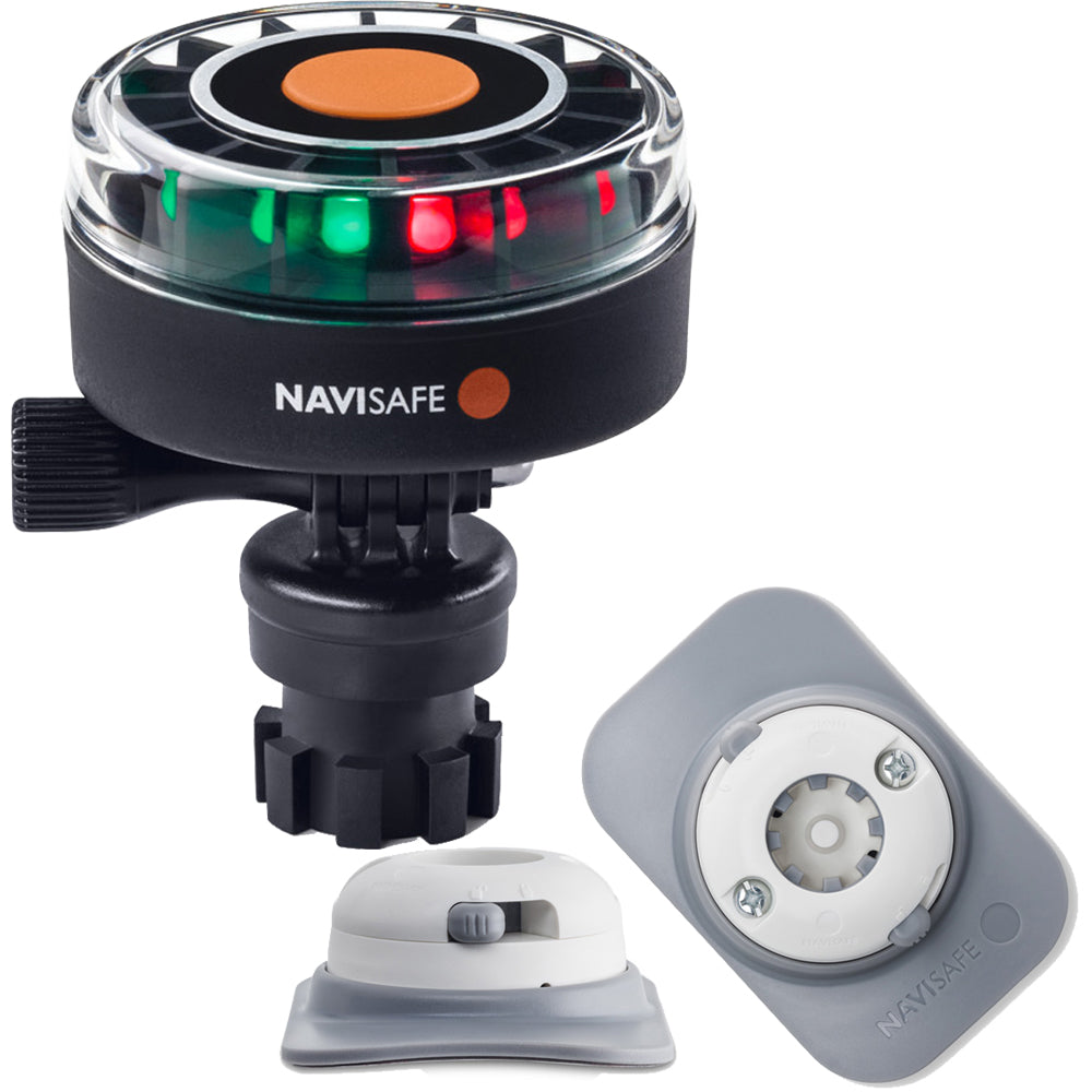 Navisafe Navilight 2NM Tricolor w/Navimount Base RIB Mount - White [340KIT4]