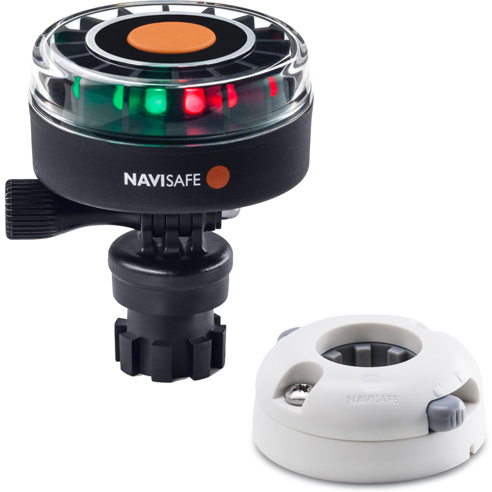 Navisafe Navilight 2NM Tricolor w/Navimount Base Horizontal Mount - White [340KIT5]