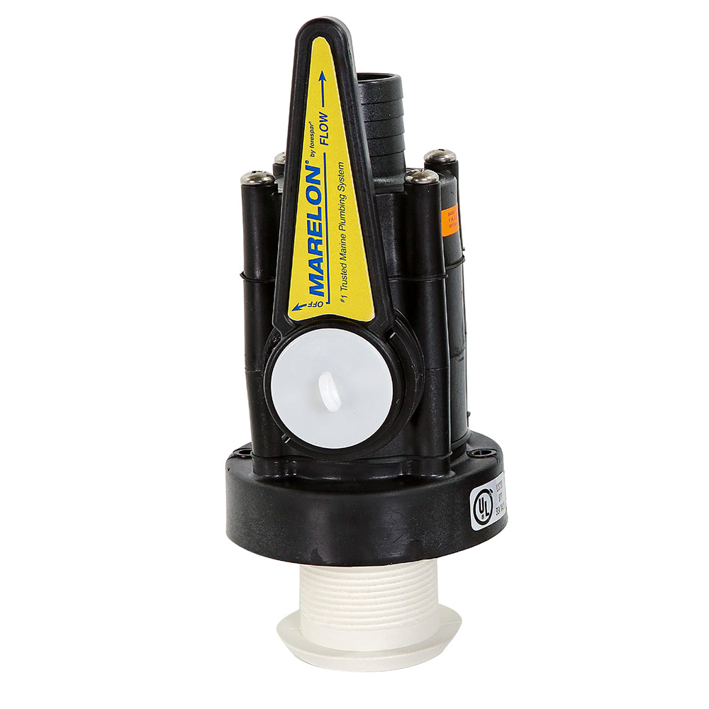 Forespar Marelon Full-Flow Seacock 1" Mushroom Through-Hull [904044ABYC]