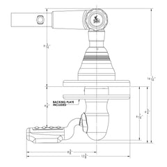 TACO Grand Slam 400 Outrigger Top Mount - Pair [GS-400]