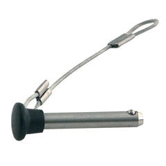 TACO Stainless Steel Pin Lanyard w/Plastic Knob [F13-0244BN-1]