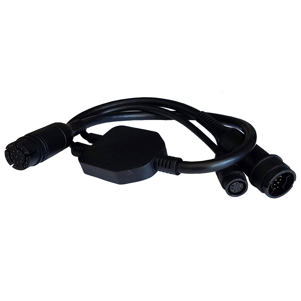 Raymarine Adapter Cable 25-Pin to 25-Pin 7-Pin - Y-Cable to RealVision Embedded 600W Airmar TD to Axiom RV [A80491]